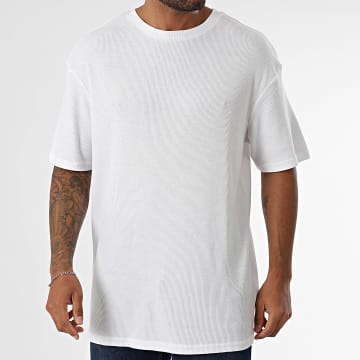 Urban Classics - Tee Shirt Oversize Large Waffle TB6676 Beige Clair