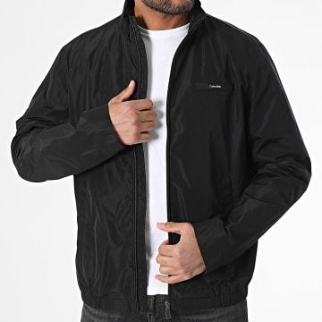 Calvin Klein - Giacca con zip Essential Nylon 4111 nero