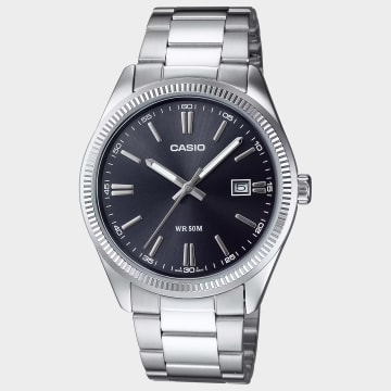 Casio - Montre Collection MTP-1302PD-1A1VEF Argenté Noir