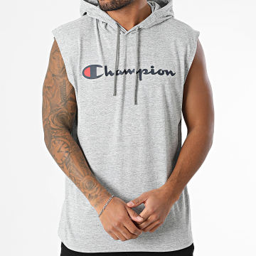 Champion - Canotta con cappuccio 220777 Grigio scuro