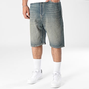Jack And Jones - Short Jean Baggy Fit Ron Original Bleu Denim