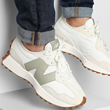 New Balance - 327 WS327FTB Linnen Zeezout Olivine Sneakers
