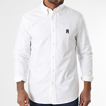 Tommy Hilfiger - Hemd Langarm Heritage Oxford 9235 Weiß