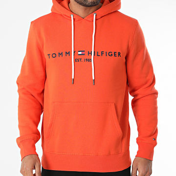 Tommy Hilfiger - Sweat Capuche Tommy Logo 1599 Orange