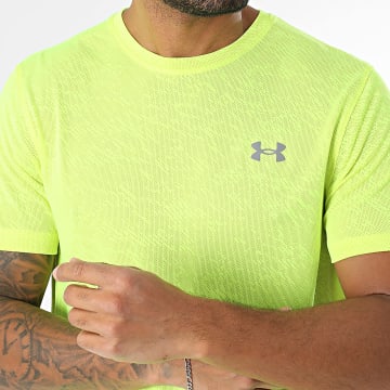 Under Armour - Tee Shirt Launch Camo 1386681 Jaune Fluo