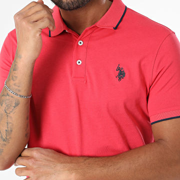 US Polo ASSN - Polo Manches Courtes US197024-0000270 Rose Fuchsia