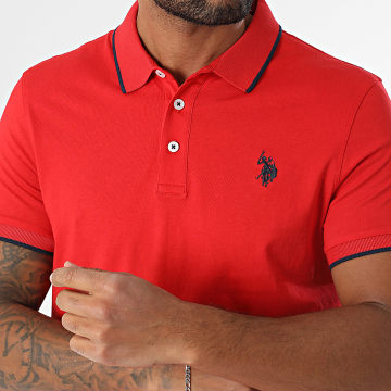 US Polo ASSN - Polo de manga corta US197024-0000270 Rojo