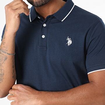 US Polo ASSN - Polo-Shirt Kurzarm US197024-0000270 Marineblau