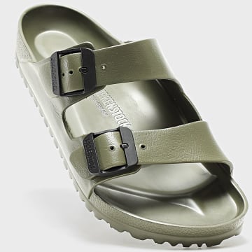 BIRKENSTOCK - Sandalias Arizona Stealth Buckle Verde caqui