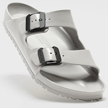 BIRKENSTOCK - Sandalias Arizona Stealth Buckle Gris