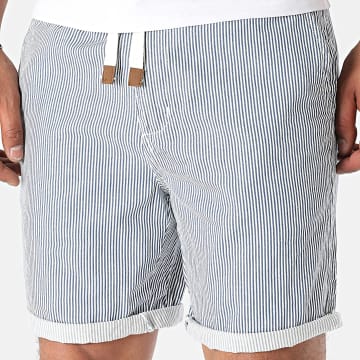 Deeluxe - Alonso 05T726M Chino Shorts Weiß Königsblau