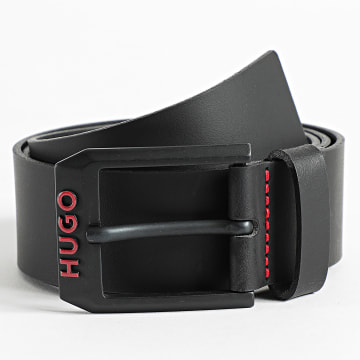 HUGO - Cinturón Gelio 50542479 Negro