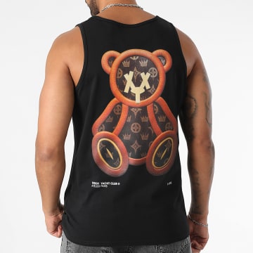 Teddy Yacht Club - Canotta Premium Lthr nera