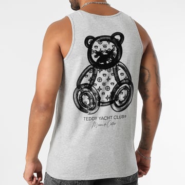 Teddy Yacht Club - Maison De Couture Canottiera Rush Grigio Heather
