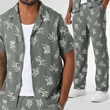 Classic Series - Ensemble Chemise Manches Courtes Et Pantalon 135 Vert Kaki