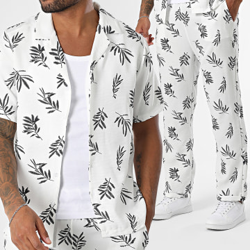 Uniplay - Ensemble Chemise Manches Courtes Et Pantalon 135 Blanc