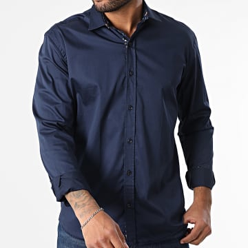 Classic Series - Hemd Langarm 041 Marineblau