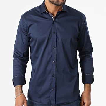 Classic Series - Hemd Langarm 041 Marineblau