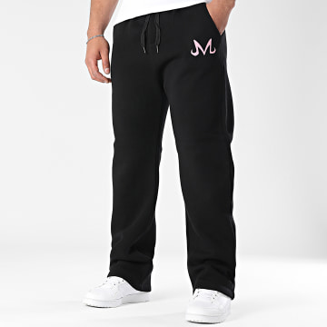 Dragon Ball Z - Buu Wide Leg Jogging Pants Negro Rosa