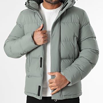 Frilivin - Chaqueta con capucha 6651 Verde caqui