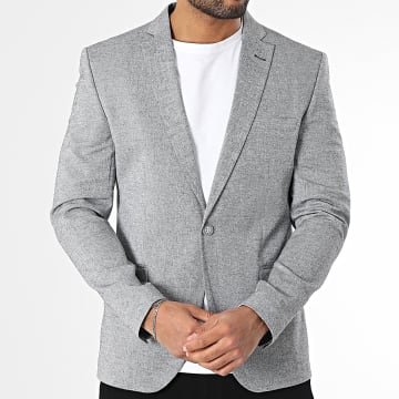 Mackten - Veste Blazer 108 Gris Chiné