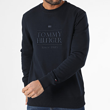 Tommy Hilfiger - Sweat Crewneck Embro Logo 8670 Bleu Marine