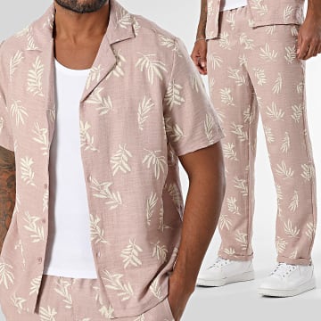 Uniplay - Ensemble Chemise Manches Courtes Et Pantalon 135 Rose