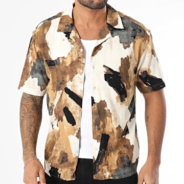 Uniplay - Camisa de manga corta Camel Beige 125