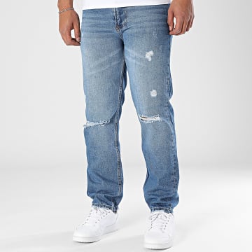 2Y Premium - 674 Jeans blu in denim dal taglio regolare