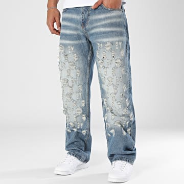 2Y Premium - Jeans regular fit 245 Denim blu