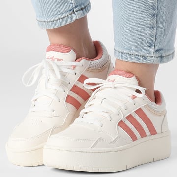 Adidas Sportswear - Baskets Femme Hoops 3.0 Bold W JI3467 Cloud White Supplier Colour Halo Ivory