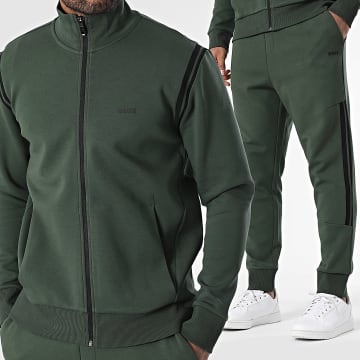 BOSS - Trainingsanzug Tracksuit Set 50533738 Dunkelgrün