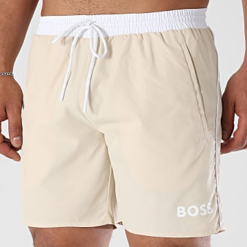 BOSS - Shorts de baño Starfish 50514429 Beige