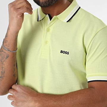 BOSS - Polo de manga corta Paddy 50469055 Verde lima