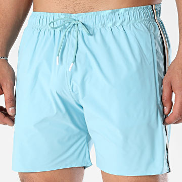 BOSS - Bañador Iconic Banded 50491594 Azul claro