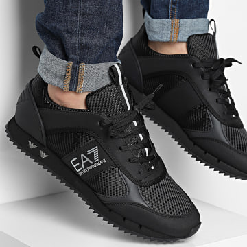 EA7 Emporio Armani - Baskets Sneaker X8X185-XR175 Triple Black Silver