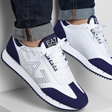 EA7 Emporio Armani - Baskets X8X101-XK257 White Medieval Blue