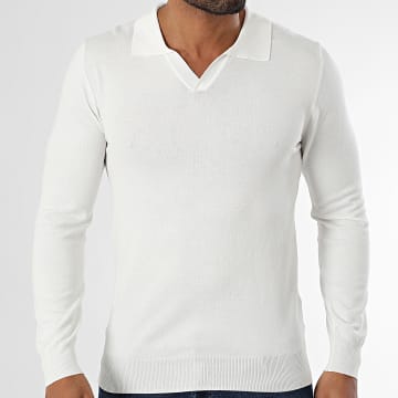 Frilivin - Maglia con scollo a V 515 Bianco