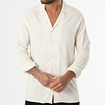 Frilivin - Hemd Langarm 159 Beige