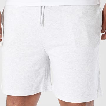 Jack And Jones - Short Jogging Gordon Charge Gris Clair Chiné