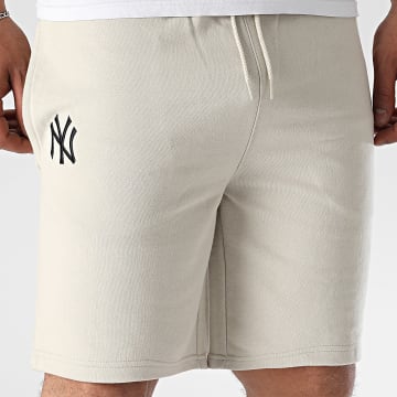 New Era - Pantaloncini da jogging MLB Le Midi NY Yankees 60675755 Beige