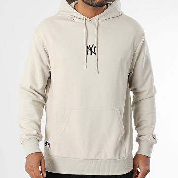 New Era - MLB Le Midi NY Yankees Felpa con cappuccio 60675753 Beige