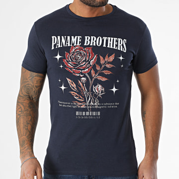 Paname Brothers - T-Shirt 112 Marineblau