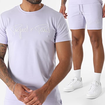 Project X Paris - Set T-Shirt Und Jogginghose 1910076 2340014 Lila