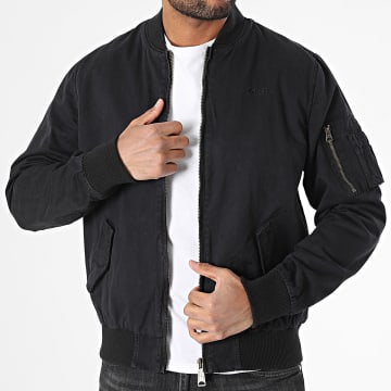 Schott NYC - Giacca Bomber Arcata Nero