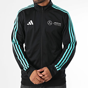 Adidas Sportswear - Veste Zippée A Bandes AMG Mercedes DNA JV5355 Noir
