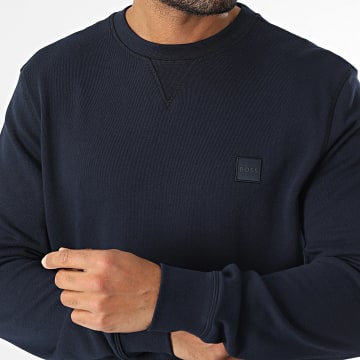 BOSS - Westart Sudadera cuello redondo 50509323 Azul marino