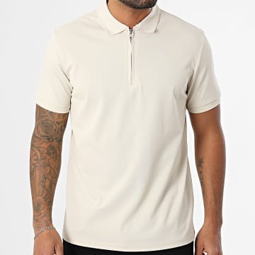 Frilivin - Polo Manches Courtes V91 Beige