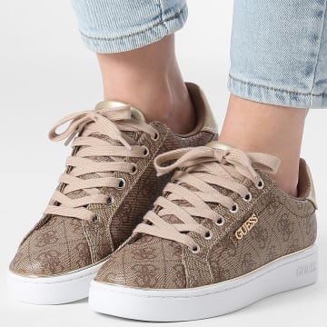 Guess - Scarpe da ginnastica da donna FL7BKIFAL12 Beige Brown