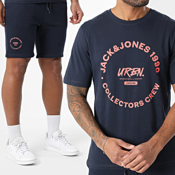 Jack And Jones - Simon Jogginghose und T-Shirt Set Marineblau
